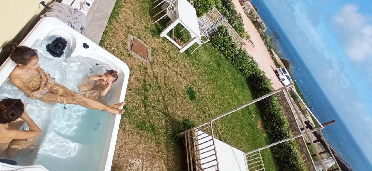 Cluxury-Torre Dei Saraceni Boutique Apt By The Sea Beach, Pool,Private Jacuzzi, Parking Cervo Dış mekan fotoğraf