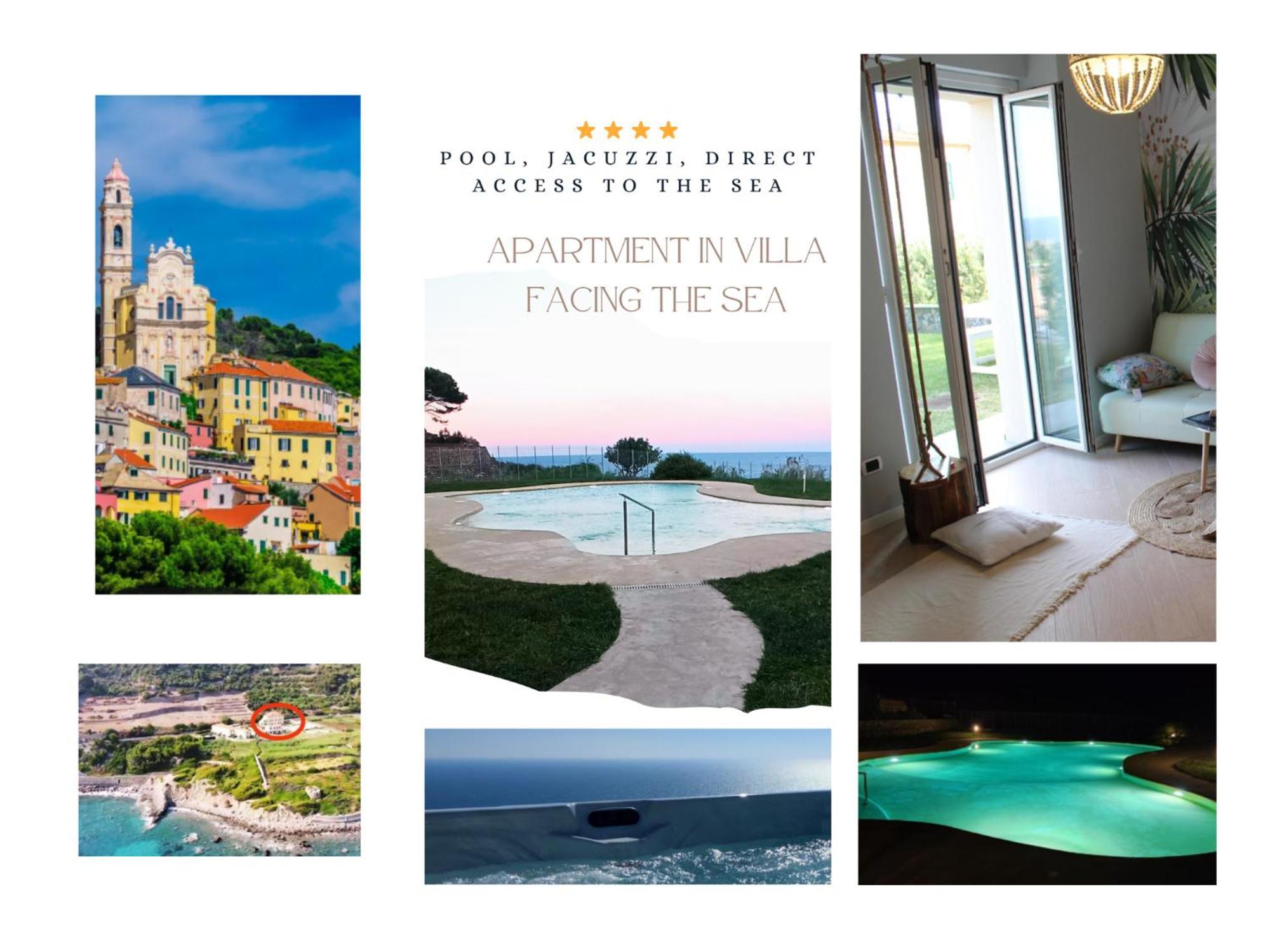 Cluxury-Torre Dei Saraceni Boutique Apt By The Sea Beach, Pool,Private Jacuzzi, Parking Cervo Dış mekan fotoğraf